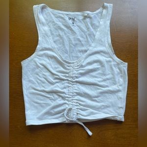 Pacsun White Crop Top